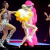 La chanteuse Miley Cyrus en concert au Allphones Arena de Sydney le 17 octobre 2014 pour sa tournée Bangerz Tour.