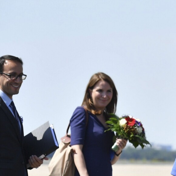 Le prince William et la duchesse Catherine de Cambridge sont arrivés avec leurs enfants le prince George et la princesse Charlotte à Berlin le 19 juillet 2017 pour la suite de leur visite officielle entamée en Pologne.