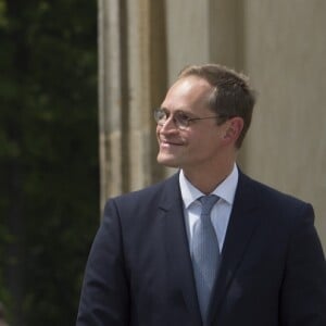 Kate Middleton et le prince William en visite à la porte de Brandebourg à Berlin, le 19 juillet 2017.