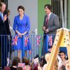 Le prince William et la duchesse Catherine de Cambridge en visite à l'association Strassenkinder à Berlin, le 19 juillet 2017.
