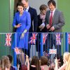 Le prince William et la duchesse Catherine de Cambridge en visite à l'association Strassenkinder à Berlin, le 19 juillet 2017.