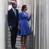 Le prince William et Kate Middleton au Mémorial de l'Holocauste à Berlin, à Berlin le 19 juillet 2017 dans le cadre de leur visite officielle.