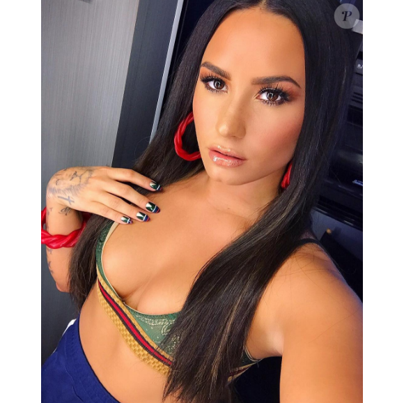 Demi Lovato a publié une photo d'elle sur sa page Instagram en juillet 2017