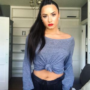 Demi Lovato a publié une photo d'elle sur sa page Instagram en juillet 2017