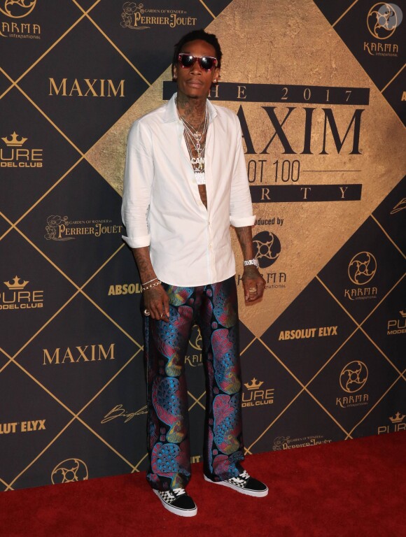 Wiz Khalifa - People à la soirée The Maxim Hot 100 Party à Los Angeles, le 24 juin 2017.