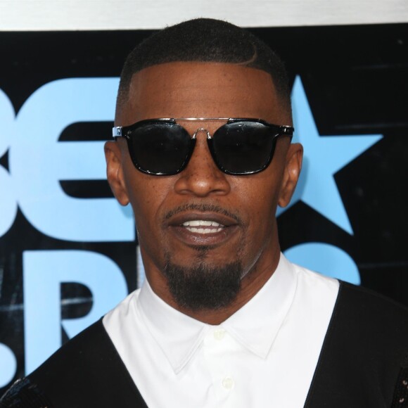 Jamie Foxx à la soirée BET Awards 2017 au théâtre Microsoft à Los Angeles, le 25 juin 2017