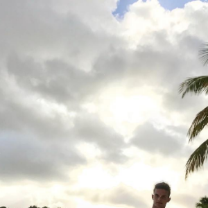 Julien Castaldi en vacances en Guadeloupe. Juillet 2017