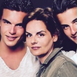 Julien Castaldi, Valérie Sapienza et Simon Castaldi. Photo hommage publiée en juillet 2017.