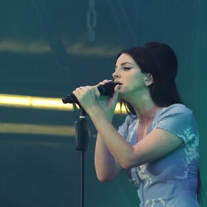 Lana Del Rey - Deuxième jour du Festival Lollapalooza à Paris. Le 23 juillet 2017 © Lise Tuillier