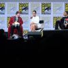 Ben Affleck, Ezra Miller, Gal Gadot, Ray Fisher, Jason Momoa à la soirée 'Justice Leaguel' du Comic Con 2017 au Hilton Bayfront à San Diego, le 22 juillet 2017