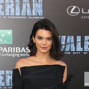 Kendall Jenner à l'avant-première du film "Valérian et la Cité des Mille Planètes" à Los Angeles. Le 17 juillet 2017.