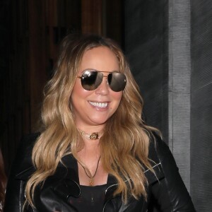Exclusif - Mariah Carey est allée diner au restaurant Nobu à West Hollywood, le 24 juillet 2017