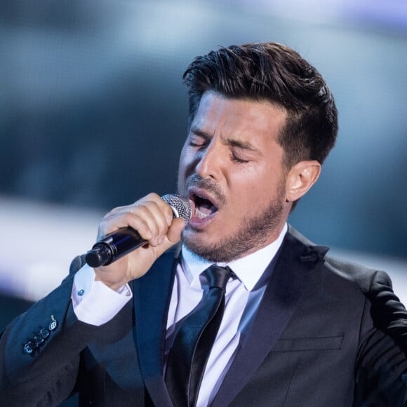 Exclusif - Vincent Niclo - Enregistrement de l'émission "Michel Berger, 25 ans déjà - L'hommage symphonique" à la Seine Musicale à Boulogne-Billancourt. L'émission sera diffusée le 29 juillet en prime time sur TF1. Le 6 juin 2017 © Cyril Moreau-Veeren Ramsamy / Bestimage