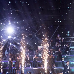 Exclusif - Vincent Niclo - Enregistrement de l'émission "Michel Berger, 25 ans déjà - L'hommage symphonique" à la Seine Musicale à Boulogne-Billancourt. L'émission sera diffusée le 29 juillet en prime time sur TF1. Le 6 juin 2017 © Cyril Moreau-Veeren Ramsamy / Bestimage