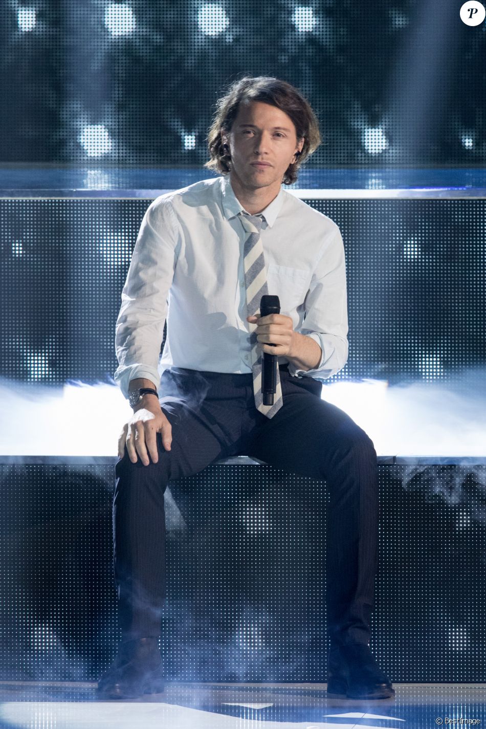Exclusif - Le chanteur Raphaël - Enregistrement de l'émission Michel ...