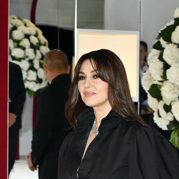 Monica Bellucci lors du 69e Gala de la Croix-Rouge monégasque dans la Salle des Étoiles du Sporting à Monaco, le 28 juillet 2017. © Bruno Bebert/Bestimage