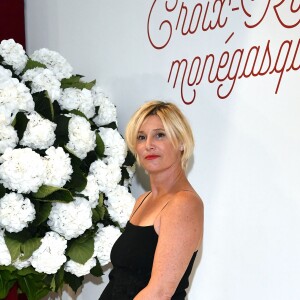 Maïtena Biraben lors du 69e Gala de la Croix-Rouge monégasque, dont elle était l'animatrice avec l'acteur François Cluzet, dans la Salle des Étoiles du Sporting à Monaco, le 28 juillet 2017. © Bruno Bebert/Bestimage