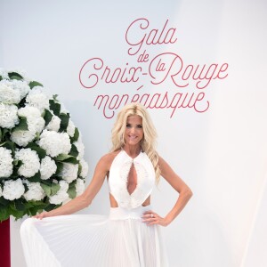 Victoria Silvstedt lors du 69e Gala de la Croix-Rouge monégasque dans la Salle des Étoiles du Sporting à Monaco, le 28 juillet 2017. © Palais Princier / Pierre Villard / Monte-Carlo Société des Bains de Mer via Bestimage