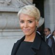 Shy'm - Sortie du défilé de mode Shiatzy Chen collection prêt-à-porter Printemps/Eté 2017 lors de la fashion week à Paris, le 4 octobre 2016. © CVS/Veeren/Bestimage