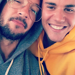 Justin Bieber et le pasteur Carlz Lentz - Photo publiée sur Instagram, le 13 juillet 2017