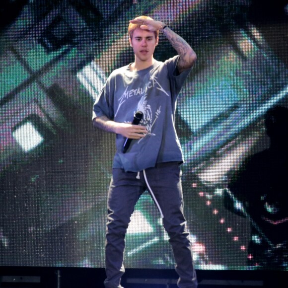 Justin Bieber - "Purpose World Tour" en Pologne en novembre 2016.