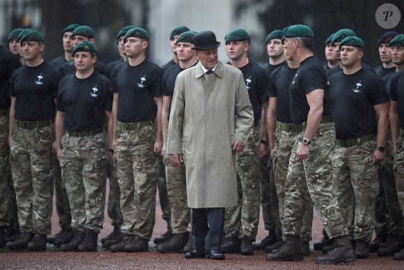 Le prince Philip, duc d'Edimbourg, a accompli la dernière mission - la 22 220e - de sa carrière royale de 65 années le 2 août 2017 au palais de Buckingham à Londres, à l'occasion d'une parade des Royal Marines, la Captain General's Parade, marquant la fin du 1664 Global Challenge, une initiative caritative.