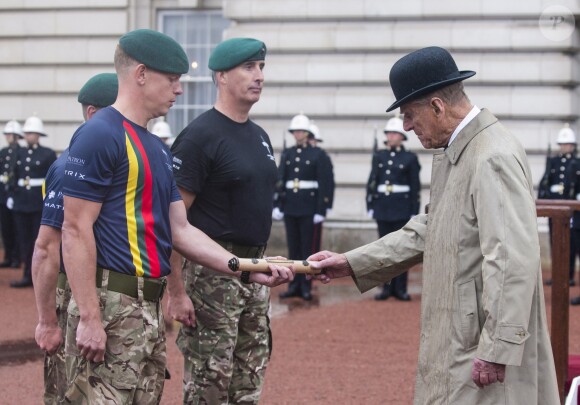 Le prince Philip, duc d'Edimbourg, a accompli la dernière mission - la 22 220e - de sa carrière royale de 65 années le 2 août 2017 au palais de Buckingham à Londres, à l'occasion d'une parade des Royal Marines, la Captain General's Parade, marquant la fin du 1664 Global Challenge, une initiative caritative.