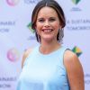 La princesse Sofia de Suède, enceinte de près de huit mois, prenait part le 2 août 2017 à un dîner de gala dans les Jardins Norrviken à Bastad à la suite d'une conférence sur le développement durable, Sustainable Tomorrow.