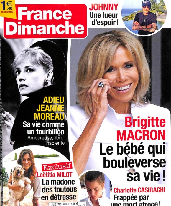 Le magazine France Dimanche du 4 août 2017