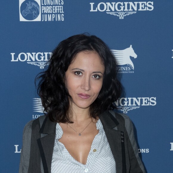 Exclusif - Fabienne Carat lors du Longines Paris Eiffel Jumping au Champ de Mars à Paris le 2 juillet 2017. © Olivier Borde / Veeren / Bestimage