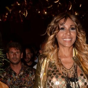 Exclusif - Cathy Guetta - Soirée au VIP Room à Saint-Tropez le 30 juillet 2017. © Rachid Bellak/Bestimage