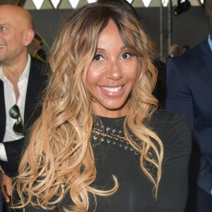 Cathy Guetta - People au défilé du gala de charité de N. Campbell "Fashion for Relief" lors du 70ème festival de Cannes à l'aéroport de Cannes-Mandelieu le 21 mai 2017. © Giancarlo Gorassini/Bestimage