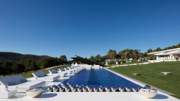La propriété de Cathy Guetta à Ibiza, la Villa Titanium.