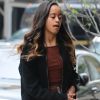 Malia Obama à New York, le 12 avril 2017.