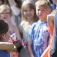 Catherine Kate Middleton, duchesse de Cambridge en visite au projet caritatif Strassenkinder à Berlin, le 19 juillet 2017.