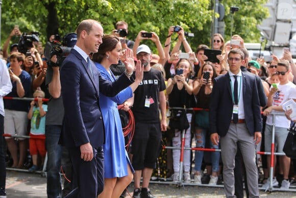 Le prince William, duc de Cambridge, et Kate Catherine Middleton, duchesse de Cambridge se sont rendus au Mémorial de l'Holocauste à Berlin, à l'occasion de leur voyage de trois jours en Allemagne. Le 19 juillet 2017