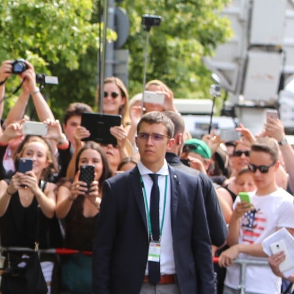 Le prince William, duc de Cambridge, et Kate Catherine Middleton, duchesse de Cambridge se sont rendus au Mémorial de l'Holocauste à Berlin, à l'occasion de leur voyage de trois jours en Allemagne. Le 19 juillet 2017