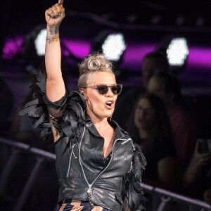 La chanteuse Pink en concert au Henry Maier Festival Park à Milwaukee. Le 2 juillet 2017 © Daniel DeSlover / Zuma Press / Bestimage