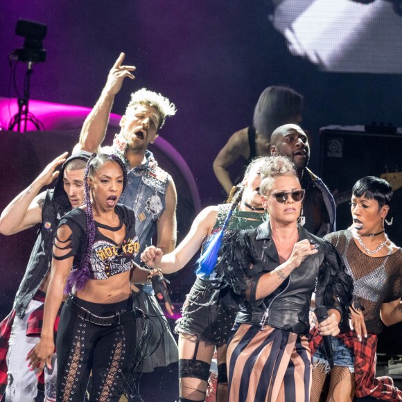 La chanteuse Pink en concert au Henry Maier Festival Park à Milwaukee. Le 2 juillet 2017 © Daniel DeSlover / Zuma Press / Bestimage