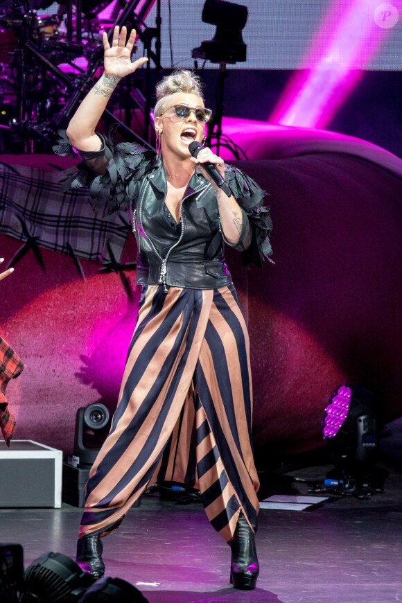 La chanteuse Pink en concert au Henry Maier Festival Park à Milwaukee. Le 2 juillet 2017 © Daniel DeSlover / Zuma Press / Bestimage