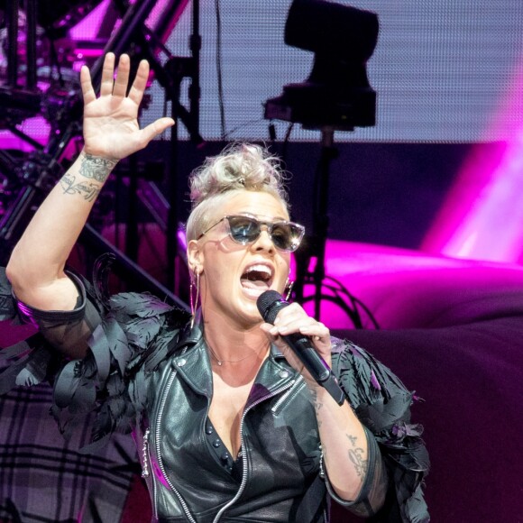 La chanteuse Pink en concert au Henry Maier Festival Park à Milwaukee. Le 2 juillet 2017 © Daniel DeSlover / Zuma Press / Bestimage