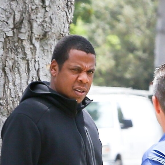 Exclusif - Beyonce et Jay Z arrivent en famille à Beverly Hills le 3 aout 2017.