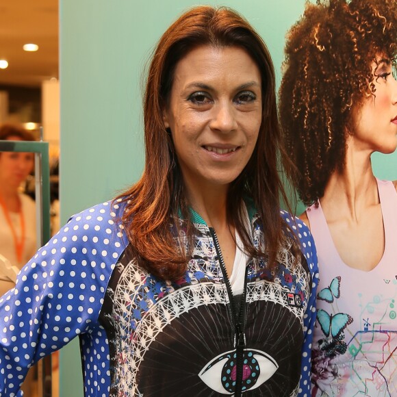 Marion Bartoli - Lancement de la collection exclusive Love Fila by Marion Bartoli au BHV Marais à Paris le 17 mai 2016. © Marc Ausset-Lacroix/Bestimage