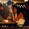 Exclusif - Joshua Jackson profite d'une soirée romantique en compagnie d’une belle inconnue à New York City, New York, Etats-Unis, le 11 mars 2017.