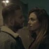 M Pokora et Emily D'Angelo dans le clip "Le Monde", tourné en 2014.