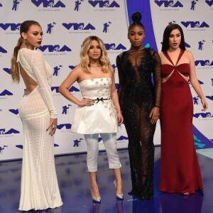 Fifth Harmony (Ally Brooke, Normani Kordei, Lauren Jauregui, Dinah Jane) à la soirée MTV Video Music Awards 2017 au Forum à Inglewood, le 27 août 2017.