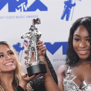 Fifth Harmony (Ally Brooke, Normani Kordei, Lauren Jauregui, Dinah Jane) à la soirée MTV Video Music Awards 2017 au Forum à Inglewood, le 27 août 2017 People at the 2017.