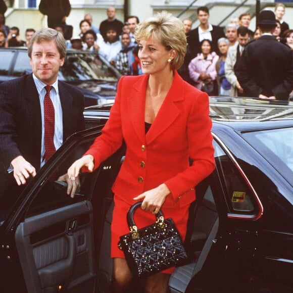 Diana, Princesse de Galles à Londres. Octobre 1996.