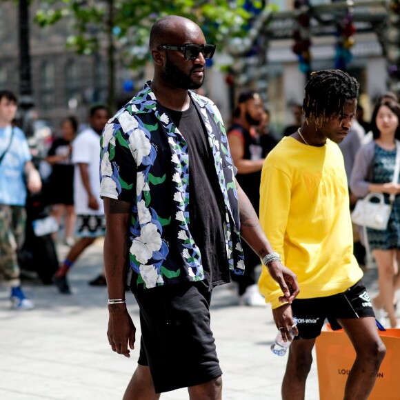 Virgil Abloh à Paris, le 22 juin 2017.