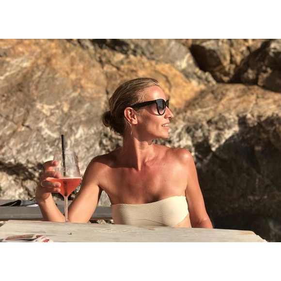 Alexandra Lamy en vacances en Italie avec sa fille Chloé Jouannet. Instagram, août 2017.